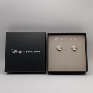 NWT  DISNEY X BAUBLEBAR  MINNIE MOUSE EARRINGS